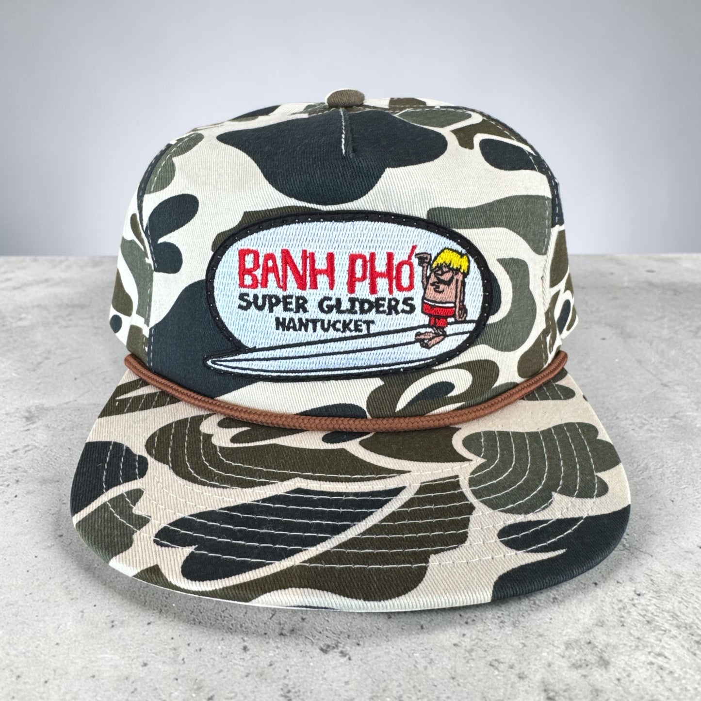 Super Gliders Patch — Cap vintage camo