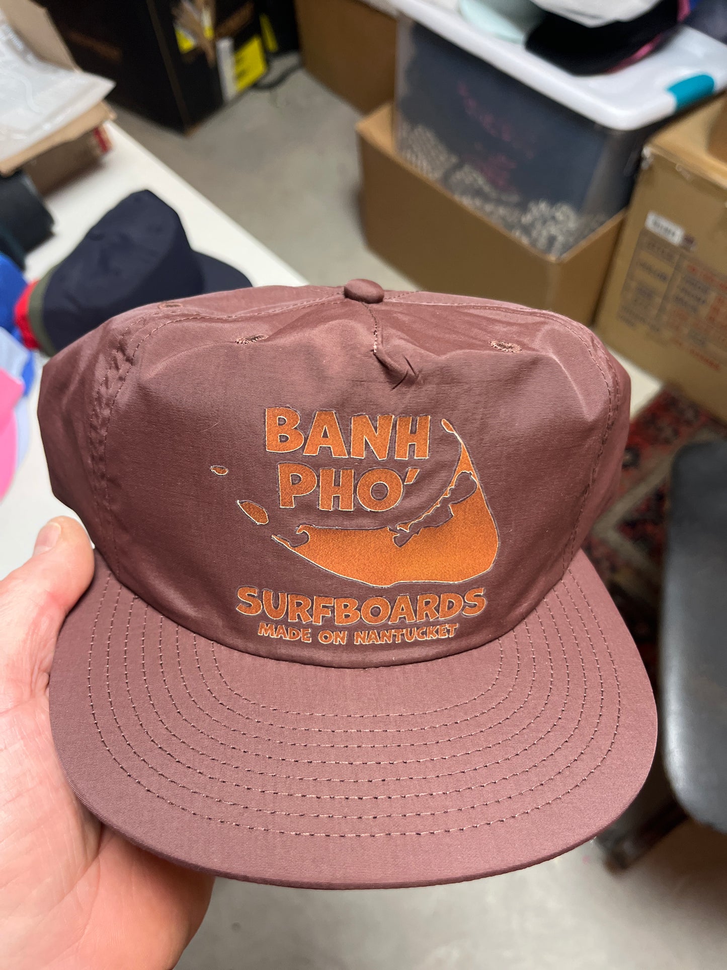 Printed rope cap