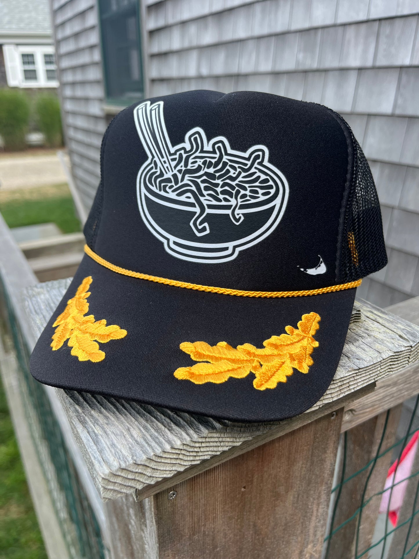 Noodle Bowl Mid Crown Trucker Cap