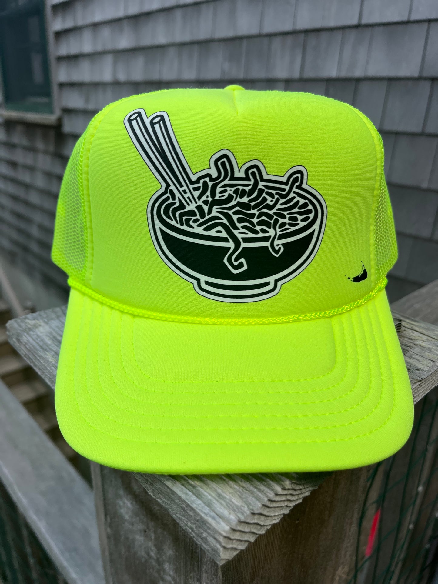 Noodle Bowl Mid Crown Trucker Cap