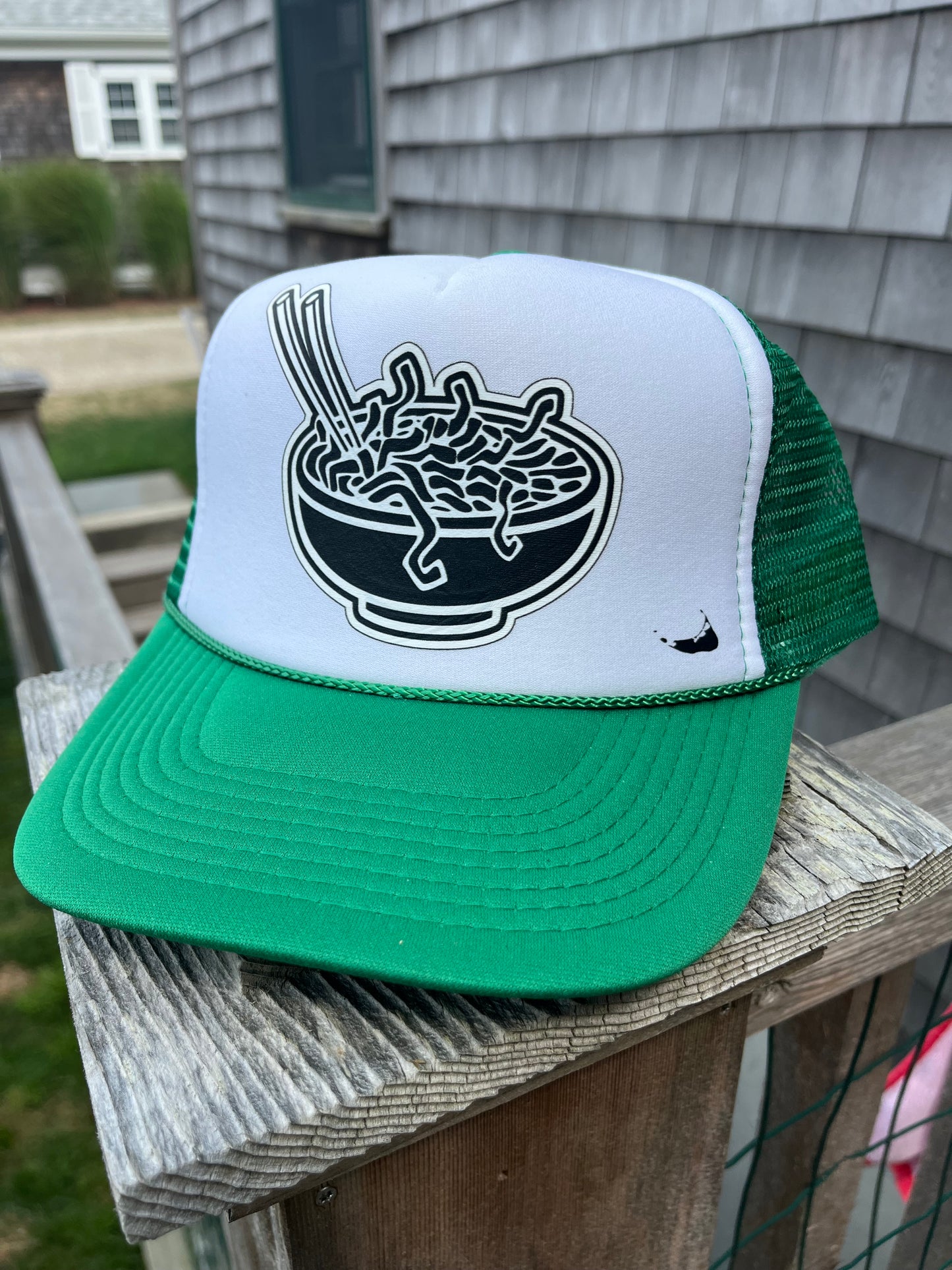 Noodle Bowl Mid Crown Trucker Cap