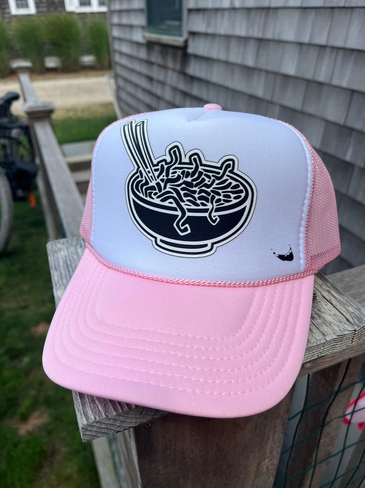 Noodle Bowl Mid Crown Trucker Cap