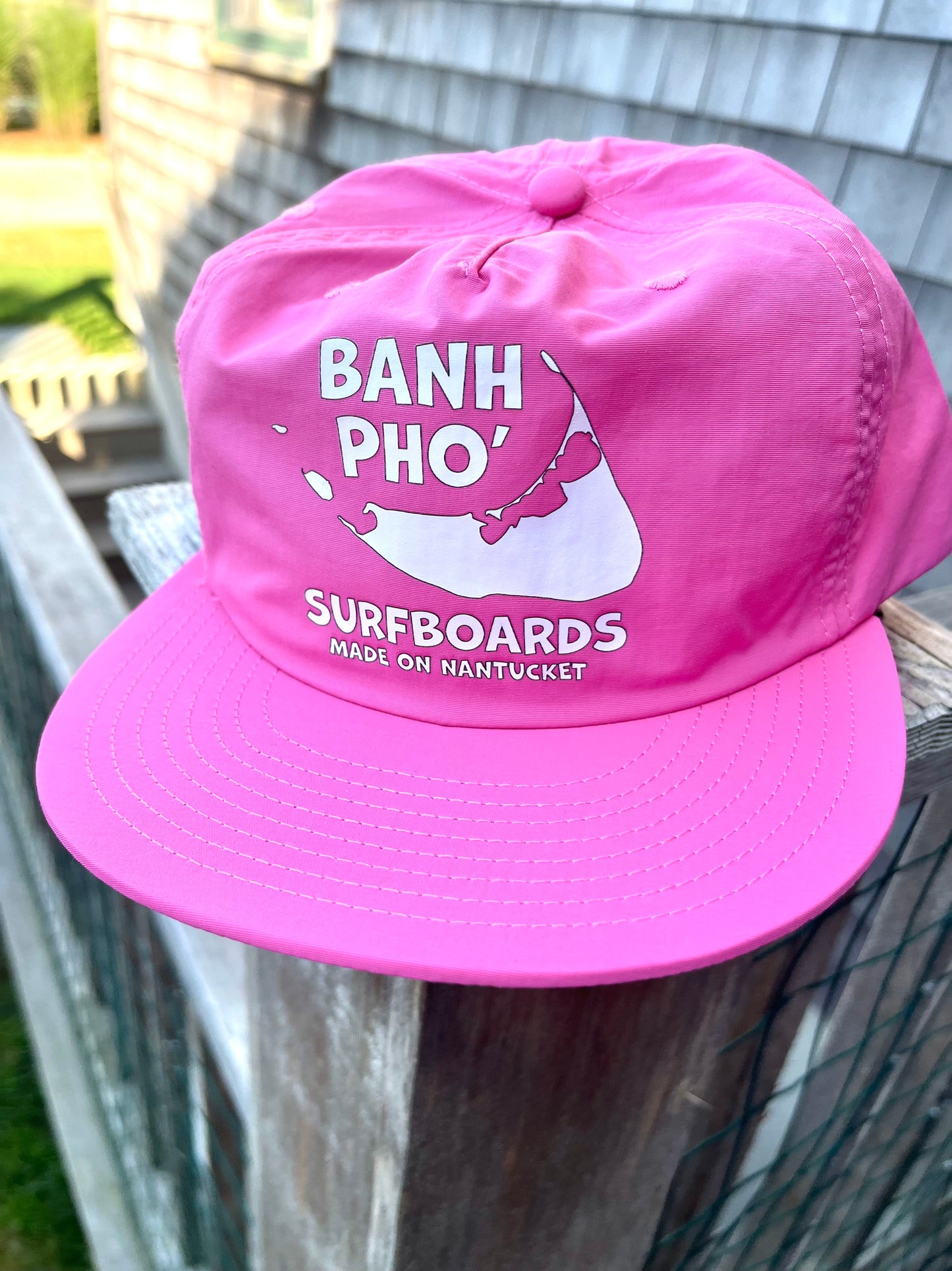 Printed rope cap