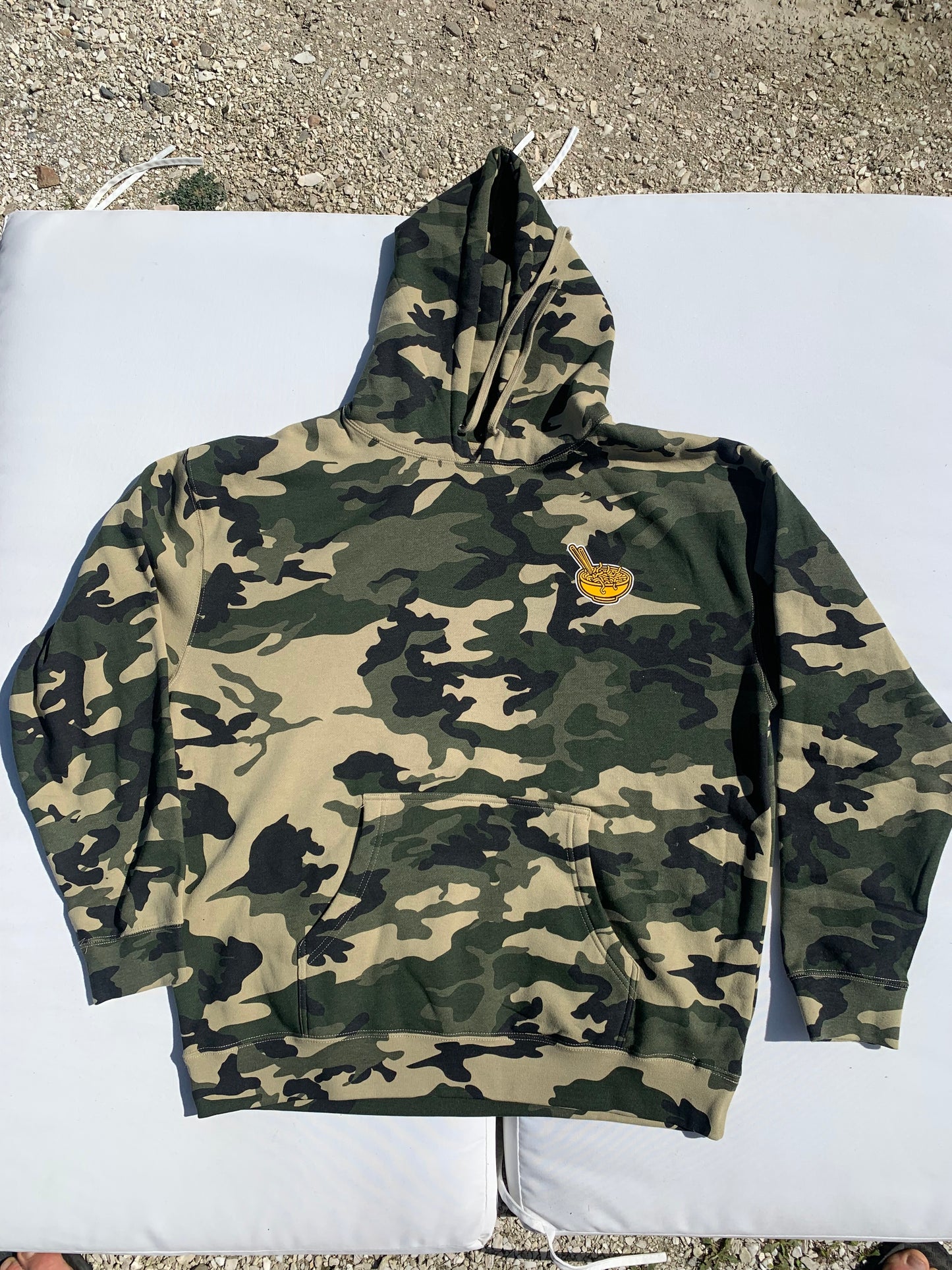 Surfboards by Lazymodo Katakana Camo Hoodie