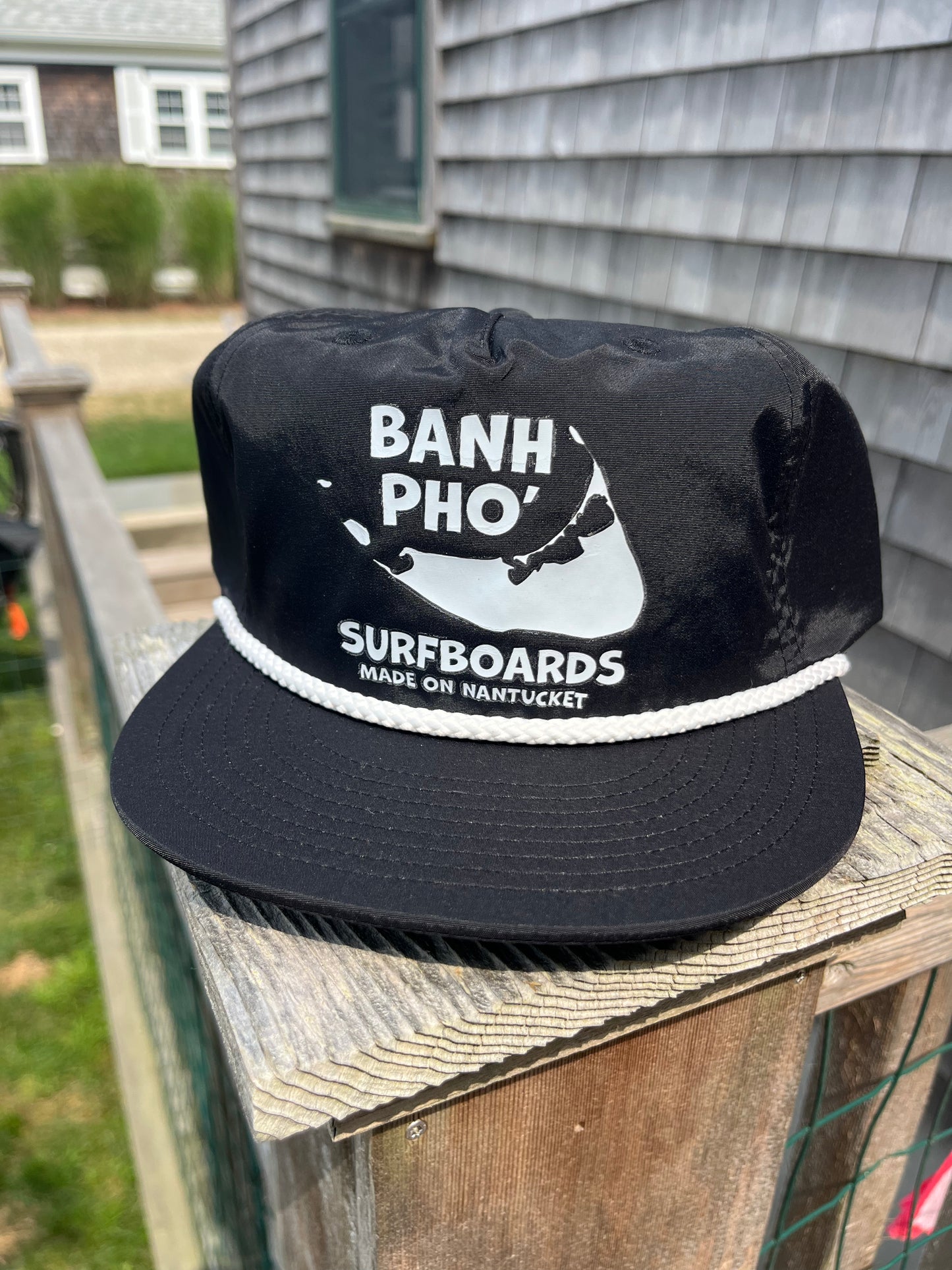 Printed rope cap