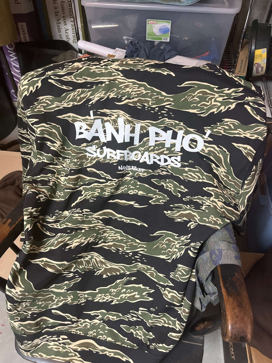 Tiger stripe camo hoodie