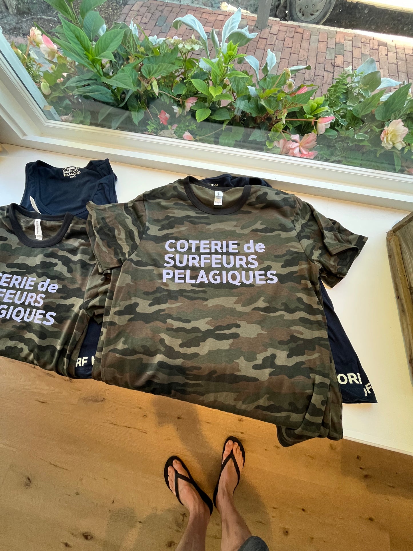 Coterie — Camo Purple Tee