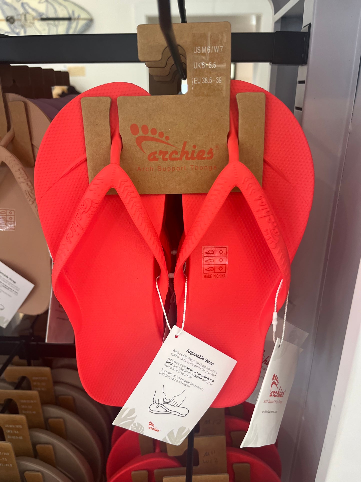 Archie’s Flip Flops