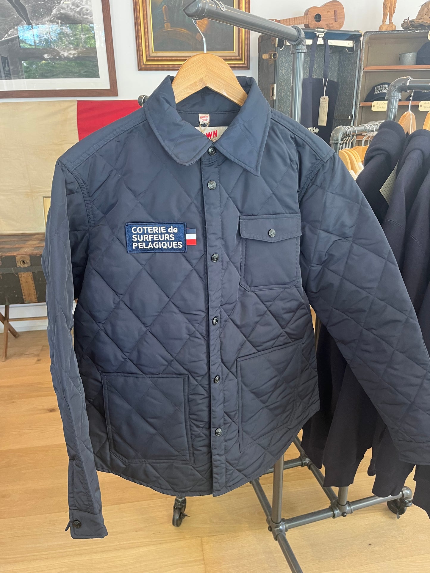 Coterie — Quilted Shacket