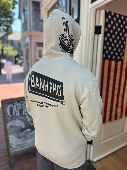 Banh Pho Neck Tat Hoodie