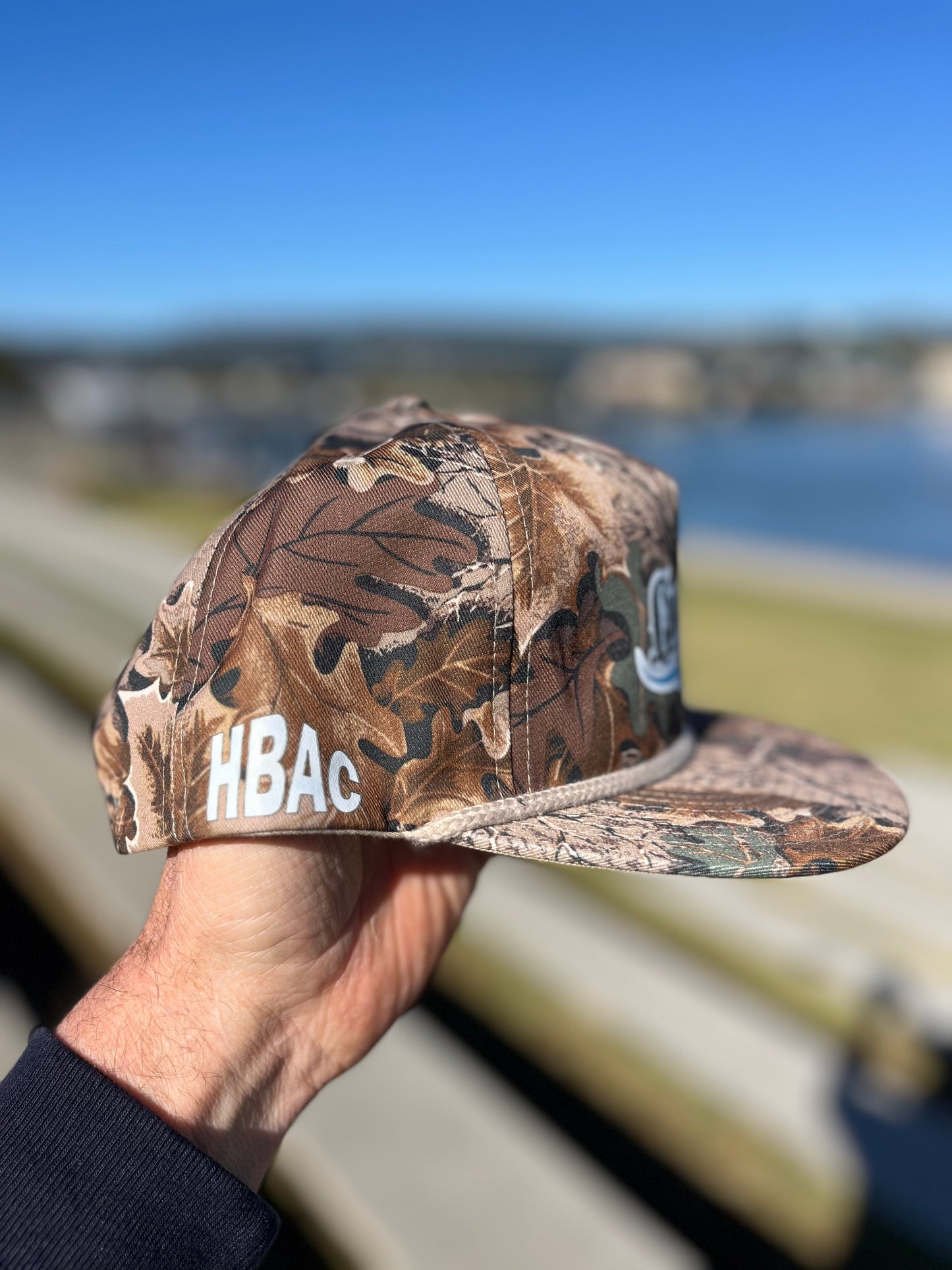 HBAC Chattajack 2025 Real Tree rope cap.