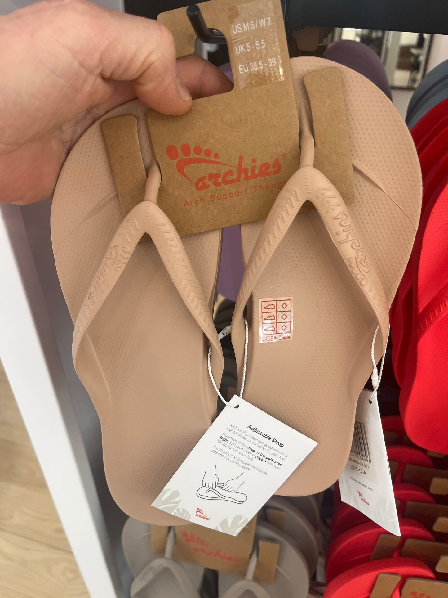 Archie’s Flip Flops