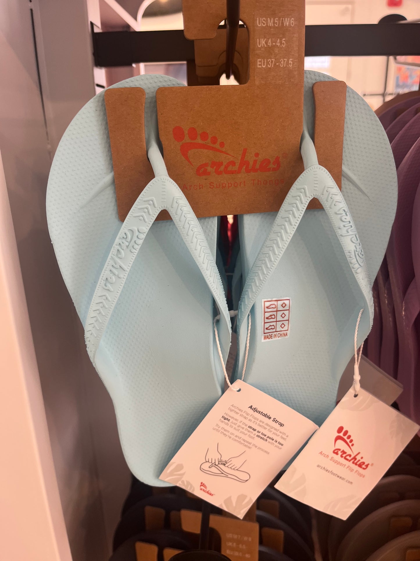 Archie’s Flip Flops