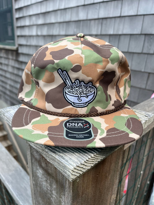 Noodle Rope Cap Camo