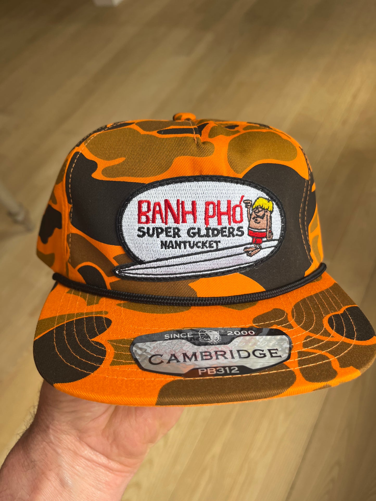 Super Gliders Patch — Cap Blaze Camo