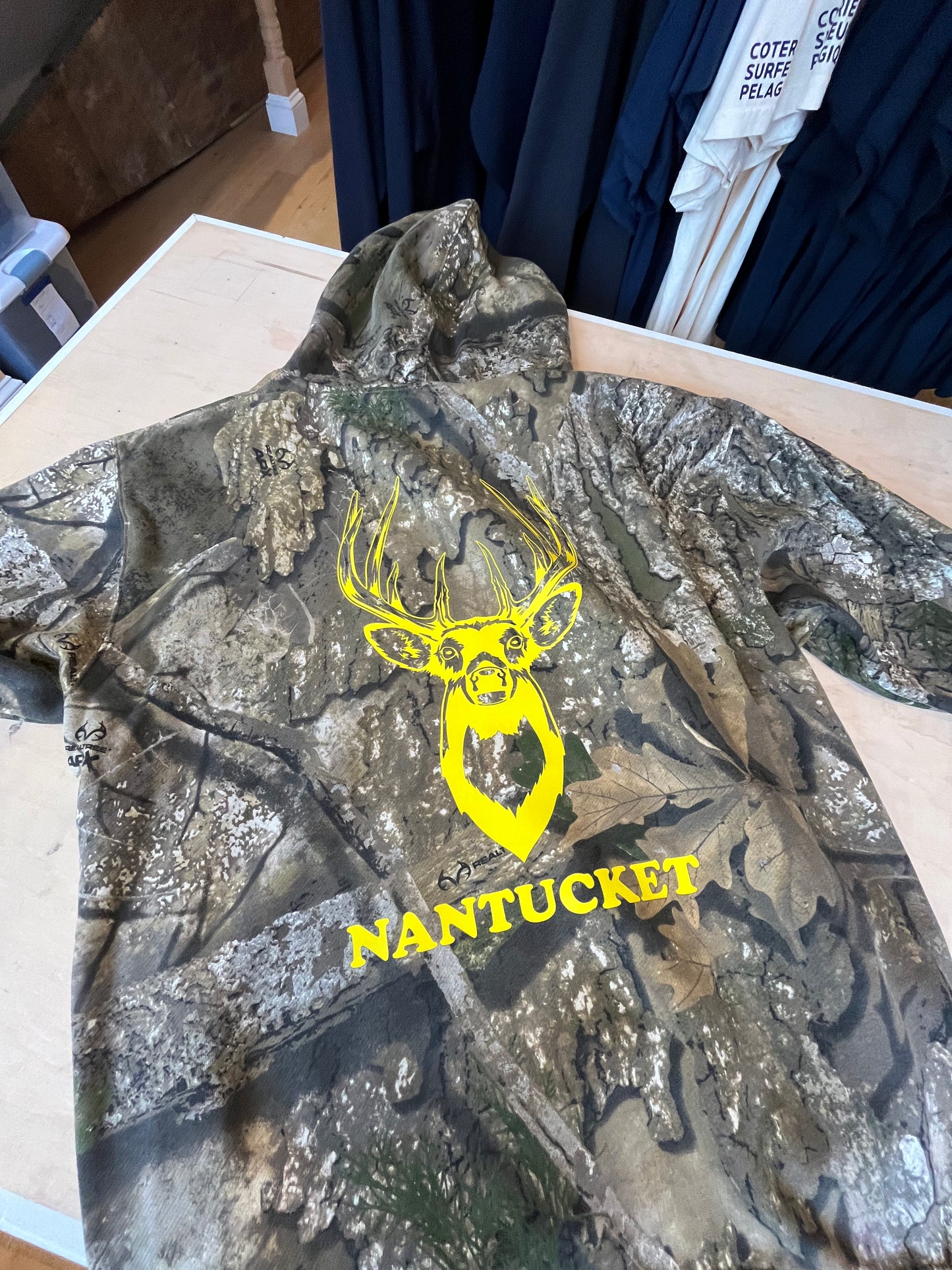 Nantucket Camo —  Deer Hoodie